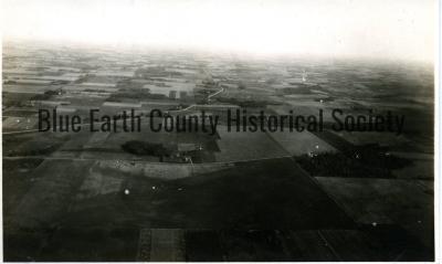 Aerial Views of Mankato from Plane 1928