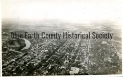 Aerial Views of Mankato from Plane 1928