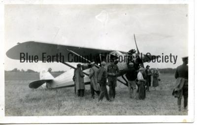 Single Engine Airplane at Mankato Airport