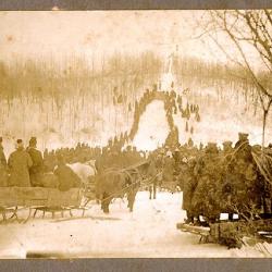 First Ski Tournament at Glenwood. February 12, 191