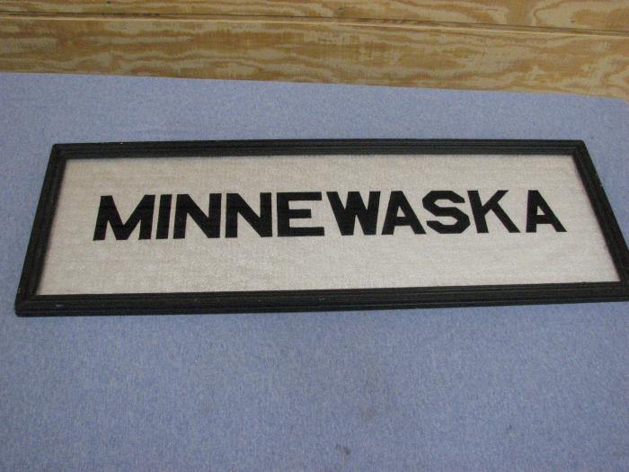 Minnewaska Sign