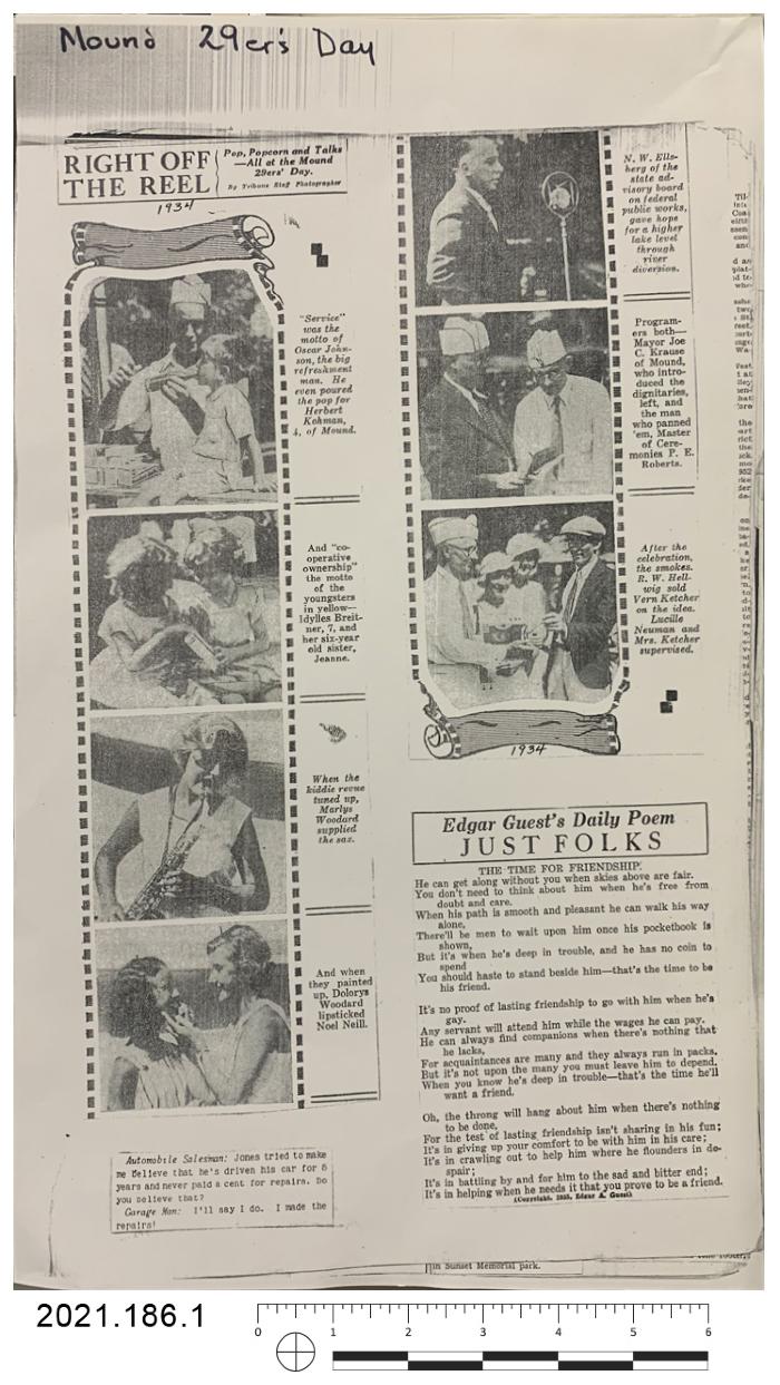 Mound 29ers Day Clippings