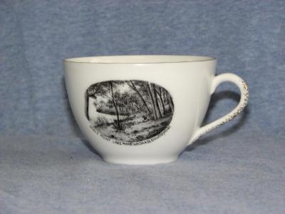 Souvenir Cup and Saucer