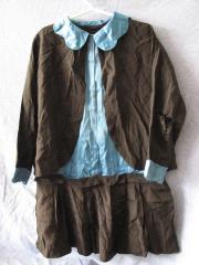 2-piece silk dress