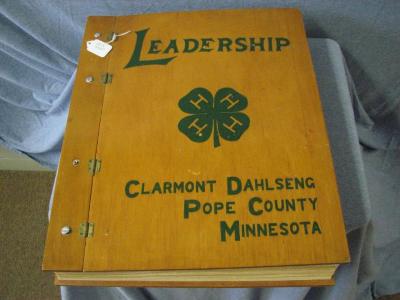 Clarmont Dahlseng 4-H Scrapbook