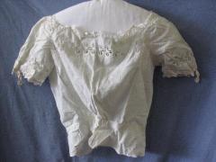 White Short-sleeved Blouse