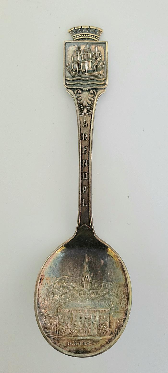Souvenir Spoon from Arendal, Norway