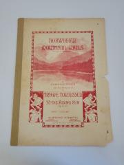 Sheet music, "Norwegian Mountain Idyls"