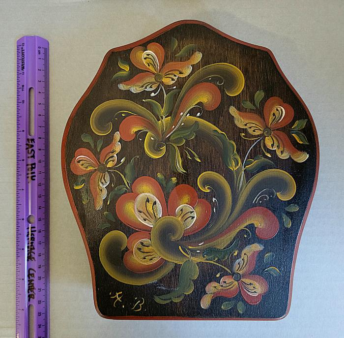 Rosemaled Key Box