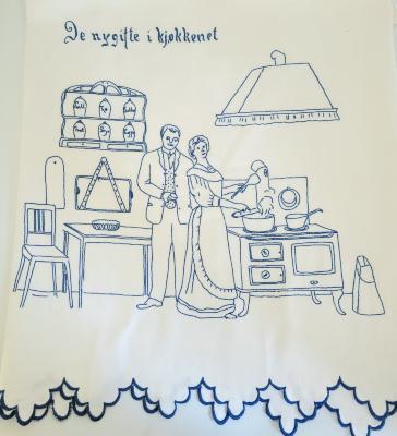 Embroidered Table Runner