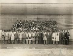 1928 Pope County Rural School 8th Grade Graduation Photo.