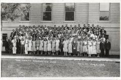 1932 Pope County Rural School 8th Grade Graduation Photo.