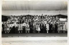 1930 Pope County Rural School 8th Grade Graduation Photo.