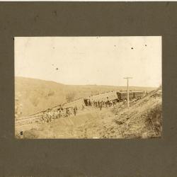 Great Northern Railroad train wreck