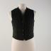 Vest, Black, Cotton 