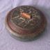 Swedish carved wooden box