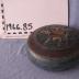 Swedish carved wooden box