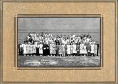 1936 Pope County Rural School 8th Grade Graduation Photo.
