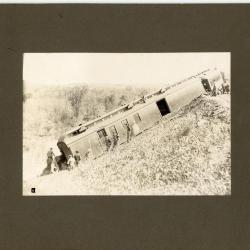 Great Northern Railroad train wreck, post office car