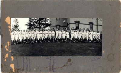 1914 Pope County Rural School 8th Grade Graduation Photo.