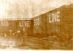 Soo Line derailment November 1970.
