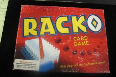 Racko Card Game