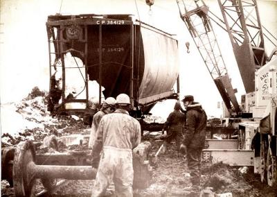 Soo Line train derailment March 7, 1979