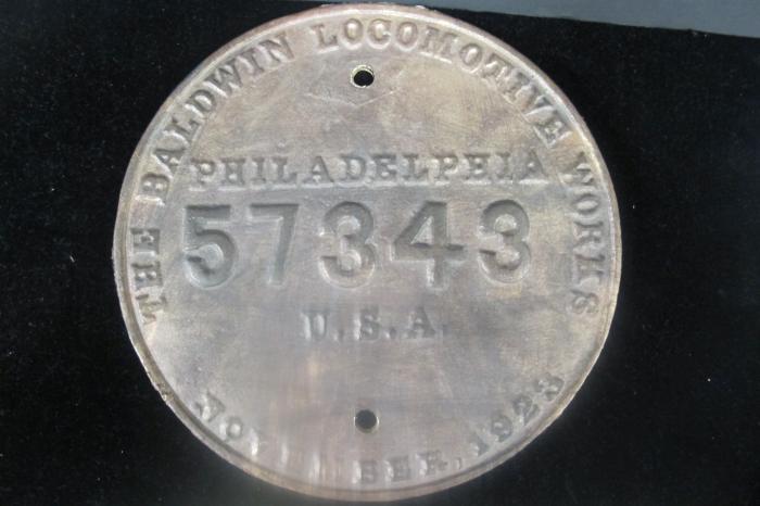 2 Replica Boiler Plates for Engine 2523
