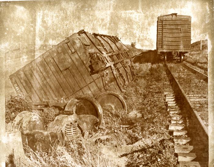 Soo Line derailment August, 24 1971.