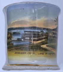 Excelsior Docks, Lake Minnetonka Souvenir Teacup