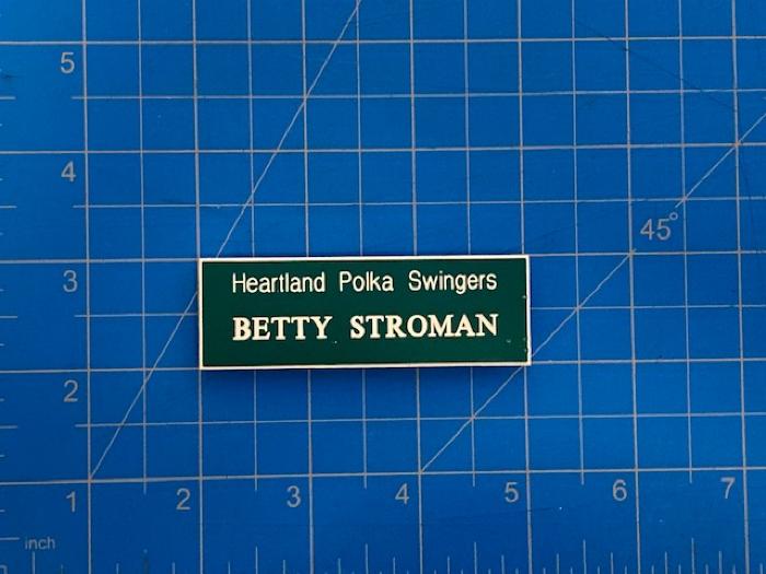 Stroman Family Nametags