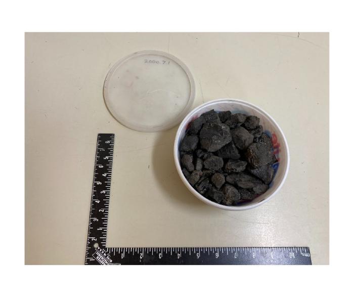coal sample