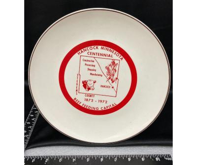 Hancock Centennial Plate