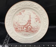 Zion Lutheran Church. Chokio Anniversary Plate