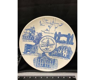 Morris Area Centennial Plate