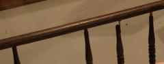 Child's Bed, Cradle, Brown wood frame
