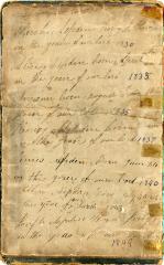Family Bible Entries