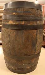 Early Village of Edina Ballot Box Barrel