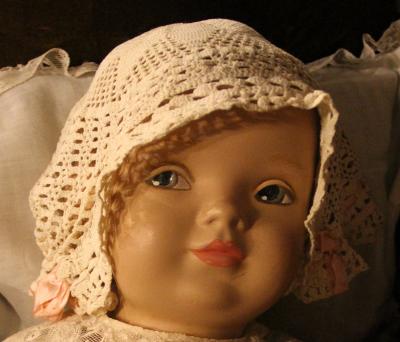 Hat, Bonnet, Crochet Baby Bonnet