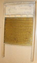 Washboard, Brass King, National Washboard Company