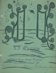 Edina-Morningside High Review, 1953