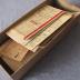 Box of duck stamps and hunting licenses