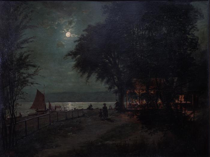 Lake Harriet by Moonlight