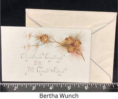 Christmas Cards / Bertha Wunsch / 1943