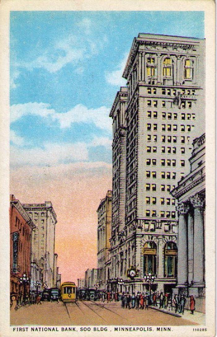 First National Bank, Soo Bldg, Minneapolis, Minn 110285