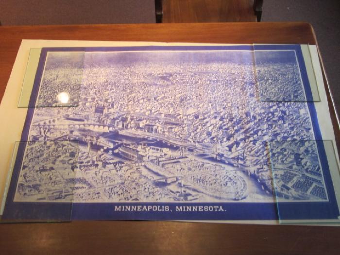 Minneapolis, Minnesota by W.V. Herancourt. 1885 (Copy)