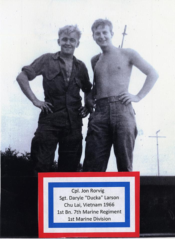 Jon Rorvig and Daryle Larson
