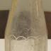 Clear Round Glass Bottle With Smooth Edging