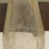 Clear Round Glass Bottle With Smooth Edging