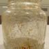 Small Round Glass Jar